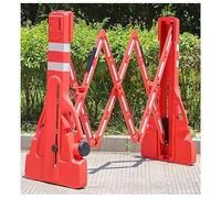 FWPGFVY Barrière de sécurité Extensible et Pliable, remplie d'eau, Flexible et Extensible, pour allée (Couleur : Rouge, Taille : 107 x 220 cm)