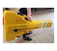 FWPGFVY Barrière de sécurité Mobile Extensible, Portable et remplie d'eau, barrière de Circulation rétractable en Plastique pour extérieur, barrière de contrôle des foules Flexible, extens