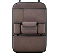 FWSHEN Protecteur Arrière de Siège Auto pour Subaru Leone Organisateur de siège Organisateur Voiture Enfant Multi Poches Rangement Voiture,C