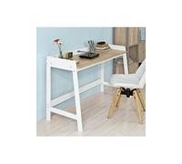 SoBuy FWT41-WN Bureau Informatique pour Ordinateur Conception Simple Blanc G