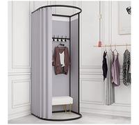 FWTXZTER Mobile Cabine D'essayage, Magasin De Vêtements Salle D'essayage, Écran de Confidentialité pour Le Changement de Vêtements dans Un Centre Commercial Un Studio et Un Dortoir
