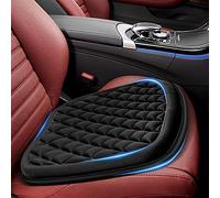 FWXESDAOU Coussin De Siège De Voiture Coussin De Siège Conducteur en Mousse À Mémoire Forme Coussin Siège Voiture pour Soulager Les Douleurs du Bas du Dos Et du Coccyx