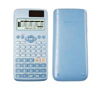 FX-991EX Calculatrice scientifique avec 522 fonctions, calculatrice d'ingénierie scientifique avec 10 + 2 écrans d'affichage pour l'école, le bureau, les affaires, la maison, un usage quotidien, bleu