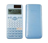 FX-991EX Calculatrice scientifique avec 552 fonctions, calculatrice d'ingénierie scientifique avec 10 + 2 écrans d'affichage pour l'école, le bureau, les affaires, la maison, un usage quotidien, bleu