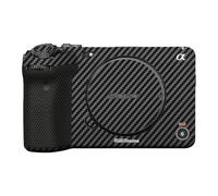 FX3 Anti-Rayures Caméra Autocollant Manteau 3M Vinyle roundProtective Film Corps Peau Couverture pour Sony ILME-FX3 ILMEFX3 FX3 XLR - Type Carbon Fiber Black
