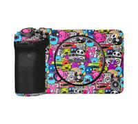FX3 Anti-Rayures Caméra Autocollant Manteau 3M Vinyle roundProtective Film Corps Peau Couverture pour Sony ILME-FX3 ILMEFX3 FX3 XLR - Type Graffiti Pink