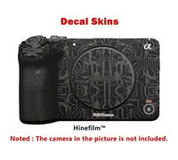FX3 caméra décalcomanie peaux FX30 caméra peau pour Sony ILME-FX3/ILME-FX30 caméra peau décalcomanie protecteur autocollant 3M vinyle matériel - Type Fantasy Silver-FX30 Skin