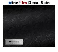 FX3 caméra décalcomanie peaux FX30 caméra peau pour Sony ILME-FX3/ILME-FX30 caméra peau décalcomanie protecteur autocollant 3M vinyle matériel - Type Black Wave-FX30 Skin