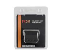 FX707 - Ensemble De Lames De Rechange for Tondeuse À Cheveux Professionnelle En Métal Durable, Compatible Avec Babyliss, Tondeuse À Cheveux FX787 FX726 FX787Z(Semi plating Black)