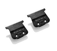 FX707B2 Lames de rechange pour tondeuse BaBylissPRO FX787 & FX726, lames de rechange DLC compatibles avec les lames de tondeuse BaByliss Noir,2 paquets
