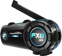 FX8 Air Intercom Moto Duo pour 2 Casques,Kit Main Libre Moto,1000M Systèmes de Communication Bluetooth pour Motocyclette