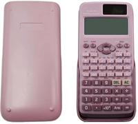 FX991-EX Calculatrice Scientifique à Piles et à énergie Solaire, FX-991EX Calculatrice Scientifique/d'ingénierie avancée - 552 Fonctions pour l'école et Le Bureau (Rose)