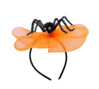 FxaumsGxuk Bandeau de costume de Halloween | Accessoires cheveux araignées effrayantes et crâne | Bandeaux Halloween crâne | pour célébration mariage événement foire Renaissance