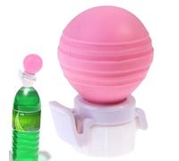 FxaumsGxuk Bouchon de pompe à soda 7 x 4,8 x 4,8 cm en silicone ABS réutilisable pour bouteille de soda, bouchon de bouteille de soda, bouchon de boisson gazéifiée, pour camping, randonnée, vacances