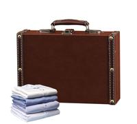 FxaumsGxuk Coffre De Rangement Vintage Valise déco ancienne en simili