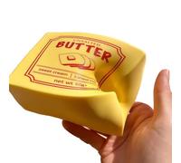 FxaumsGxuk Jouet anti-stress, 11 x 8 x 4,5 cm, bâton à presser au beurre, barre de beurre, anti-stress, jouet anti-stress, pour la salle de classe, en déplacement, pour apprendre à se détendre