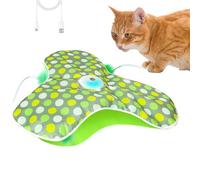 FxaumsGxuk Jouets Interactifs pour Chats - Jeu De Teasers Cachés Rechargeable - Jouets Stimulants pour Chats - pour Animal Salon Chambre Cuisine Entrée Appartement Coin Zone De Jeu Zone De Détente