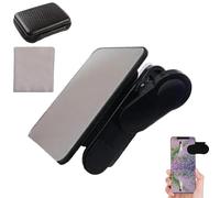 FxaumsGxuk Kit de clip de réflexion pour appareil photo de smartphone, clip de réflexion réglable, portable, pour appareil photo de téléphone portable, accessoires photo pour tous les téléphones