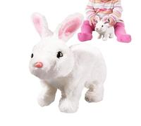 FxaumsGxuk Lapin Interactif Réaliste | Lapin en Peluche De Pâques Sautillant avec Oreilles Qui Tremblent Et Bougent - Ergonomische Matte Zur Entspannung Der Füße - pour, Maison, Voyage, Chambre d',