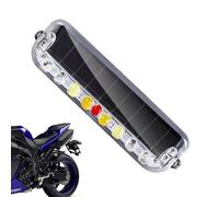 FxaumsGxuk Lumières Anti-Collision LED,Barre Lumineuse stroboscopique Solaire Clignotante | Haute visibilité LED Mini Grille de sécurité Light Head Beacon Feux d'avertissement de Danger
