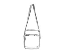 FxaumsGxuk Petite Pochette Transparente Tote Bag Transparent à Bandoulière