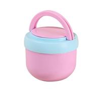 FxaumsGxuk Récipient Alimentaire Thermique | Pot Micro-Ondable Étanche avec Cuillère - Bol À Soupe Isolant Pour Déjeuner | Pour Bureau Entreprise Camping Déplacement École