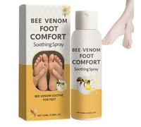FxaumsGxuk Spray apaisant pour les pieds - 20 ml - Brume hydratante naturelle pour soins des pieds - Brume apaisante après le bain - Pour adultes, athlètes, voyageurs, adolescents