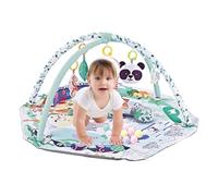 FxaumsGxuk Tapis de jeu de salle de sport pour fille - Tapis de jeu sensoriel avec jouets - Bloc d'apprentissage précoce pour ramper et jouer - Perception visuelle