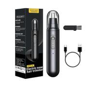 FxaumsGxuk Tondeuse à Poils de Nez pour Hommes - Soin du Visage Lavable,Tondeuse à Poils de Nez Rechargeable par USB,Pour Hommes Ados Père Mari Routine Matinale Voyage Camping À Domicile