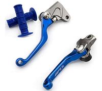 FXCNC CNC Aluminum Dirt Bike Pivot Brake Clutch Levers Compatible with Yamaha WR250X 2007-2017, WR250R 2007-2020