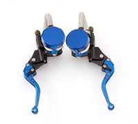 Fxcnc Leviers de frein et d’embrayage hydrauliques en CNC avec réservoir d’huile pour moto Honda - 22 mm