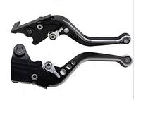 FXCNC Short Billet Adjustable Motorcycle Double Colors Brake Clutch Lever Compatible with Triumph SPEEDMASTER/AMERICA/LT/SCRAMBLER 06-16,TIGER 1050/Sport 07-16,675 STREET TRIPLE 08-16