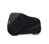 FXDSCA Housse de Moto pour Yamaha TMAX 530 SX DX Tech Max TMax 560 TMAX560, Housse Moto Exterieur Bache Moto, Universel Etanche Bâche Protection Moto Housse de Protection pour Moto,A Black