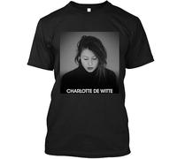 fxdszaszzdx Limited NWT Charlotte De Witte Belgian Musical Artist DJ Record T-Shirt Black 3XL
