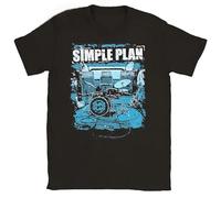 fxdszaszzdx Simple Plan 2025 Sydney, Aus T-Shirt Black M