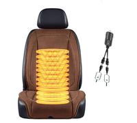Fxiaobin Universal Warmth Car Seat Covers Full Set, Winter Seat Covers Full Set, Comes with Snow Shovel, The Best Gift for Driver Friends in Winter,Brown-Singleseat