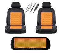 Fxiaobin Universal Warmth Forros Para Asientos De Carro, Winter Car Seat Covers for, Comes with Snow Shovel, The Best Gift for Driver Friends in Winter,Black-mainseat+auxiliaryseat+Backseat
