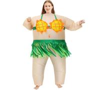 FXICH Costume de ballerine gonflable pour adultes, drôle de costumes gonflables gras, costume de ballerine pour adultes hommes et femmes pour fête d'Halloween et jeux de rôle