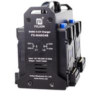 FXLION Chargeur 4 Batteries V-Lock
