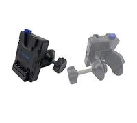 FXLION Nano L04 V-Lock/V-Mount Plate with with U-Type Clip, fit for Any Size Rod