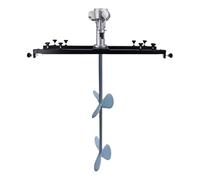 FXLUHAY Agitateur pneumatique, agitateur automatique de peinture, avec support de suspension, pour mélanger et mélanger des solutions acides forts et alcalins