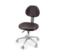 FXLUHAY Fauteuil Dentaire pivotant à 360°, Tabouret de Dentiste, Hauteur réglable, en Cuir, for cliniques dentaires, laboratoires, Salons de Coiffure et instituts de beauté(A12)