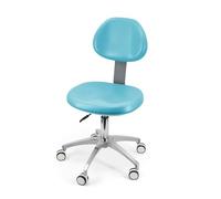 FXLUHAY Fauteuil Dentaire pivotant à 360°, Tabouret de Dentiste, Hauteur réglable, en Cuir, for cliniques dentaires, laboratoires, Salons de Coiffure et instituts de beauté(A5)