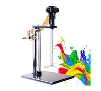 FXLUHAY Mélangeur de peinture automatique, mélangeur de peinture pneumatique automatique, agitateur de levage de 20 l pour encre liquide visqueuse (turbine)