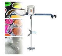 FXLUHAY Mélangeur de Peinture électrique 1750 W, bétonnière avec Support et Lame en Acier Inoxydable(C)