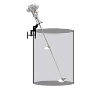 FXLUHAY Mélangeur de Peinture pneumatique, agitateur à air comprimé, mélangeur de revêtements, Outil de mélange de revêtements d'encre