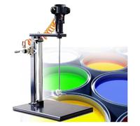 FXLUHAY Mélangeur pneumatique à Support de 5 gallons et 20 gallons, mélangeur de Peinture pneumatique, agitateur de Peinture Automatique, mélangeur de Peinture pneumatique Automatique à air,