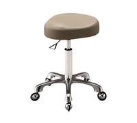 FXLUHAY Saddle Chair,Liftable Saddle Stool with Wheels, Height and Loading Capacity 165ibs for Home Office Salon Shop(Color 1)