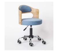 FXLUHAY Tabouret de Massage Master sur roulettes, siège en Cuir synthétique PU, Hauteur réglable de 45 à 58 cm, Charge maximale de 160 kg.(Style#2)