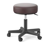 FXLUHAY Tabouret de Selle - Chaise roulante pivotante réglable for esthéticiennes, spas médicaux, Salons de Massage, cliniques et Bureaux - Conception hydraulique Ergonomique(A5)